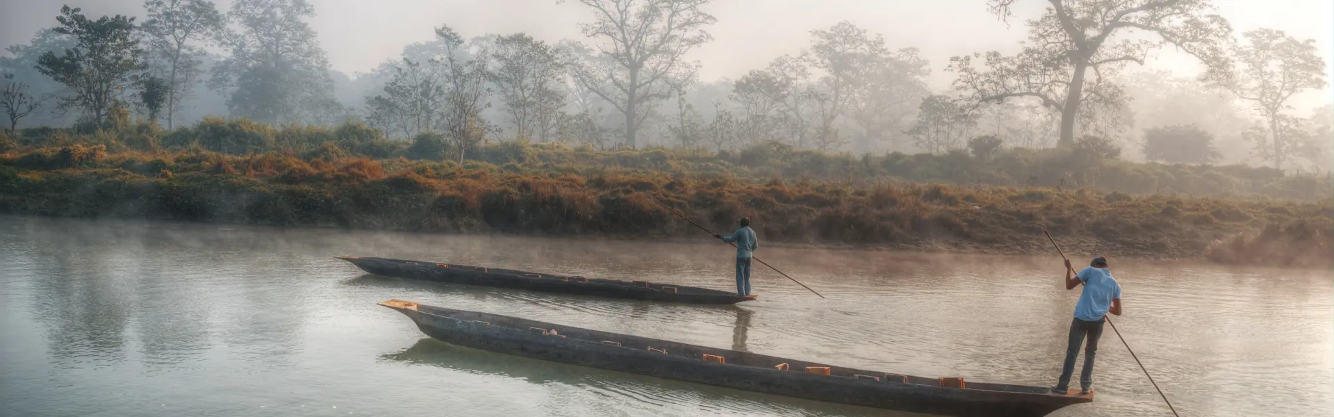 Canoe Safari in Chitwan