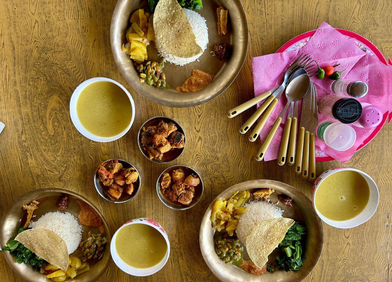 Food During Annapunra Base Camp Trek