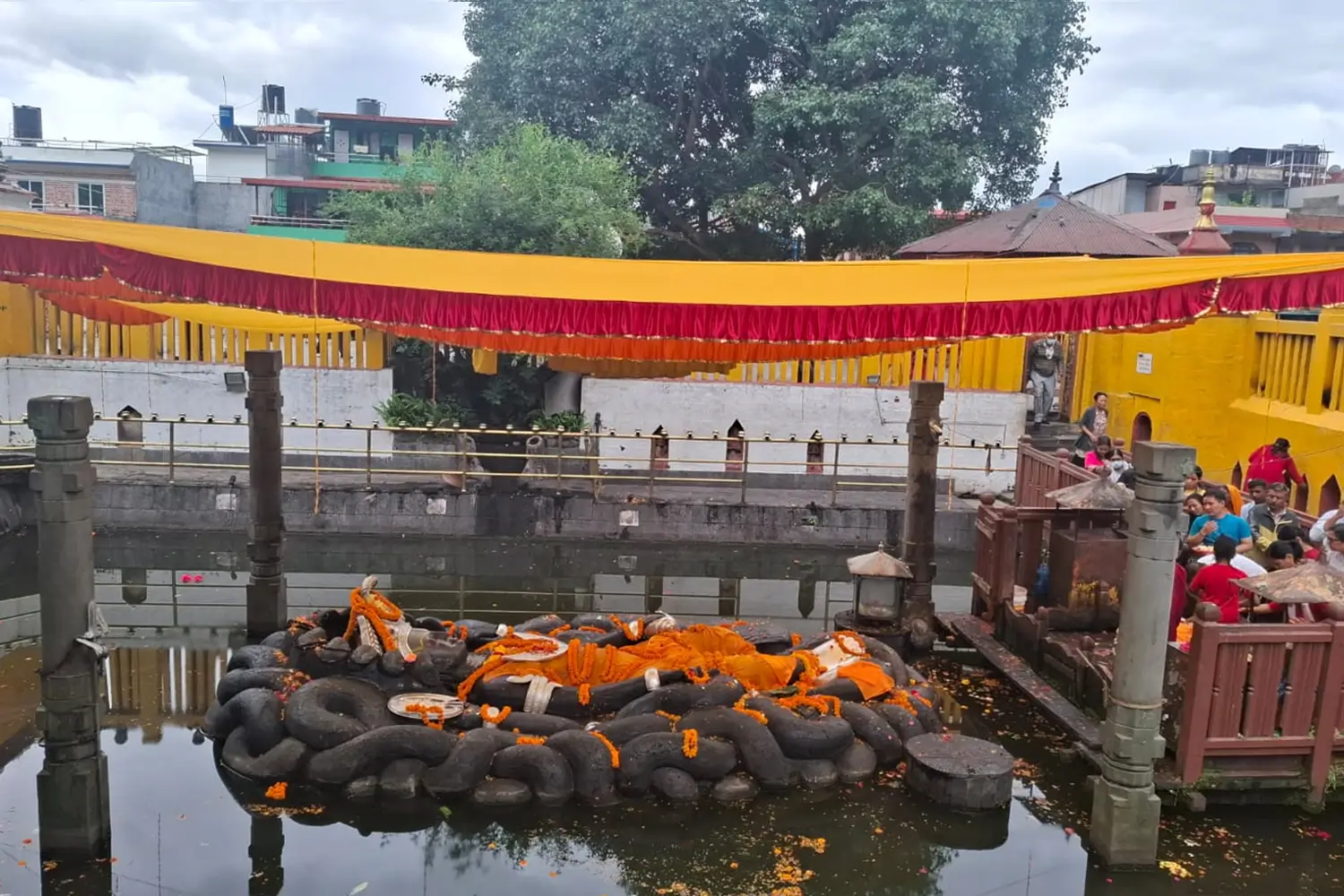 Budhanilkantha Temple Jal Narayan of Kathmandu