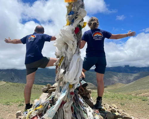 Upper Mustang Trek Happpy Moment