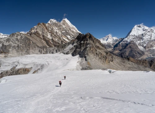 Mera Peak Climbing via Amphu Lapcha Pass and Island Peak